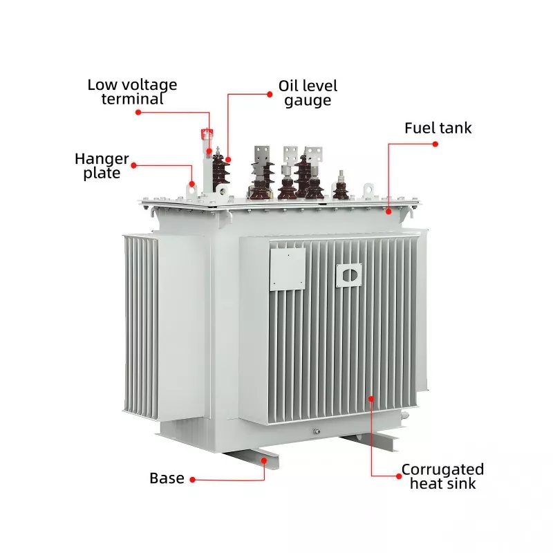 11KV Giriş 0.4KV Çıkış Üç Fazlı Yağlı Transformatör